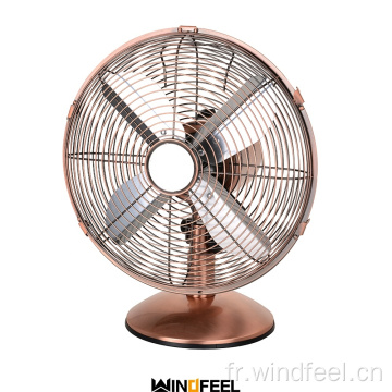 ventilateur de table de bureau rétro silencieux mini ventilateur électrique